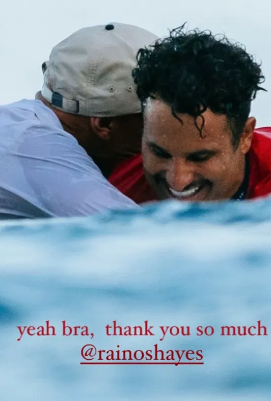 Rainos Hayes surf coaching