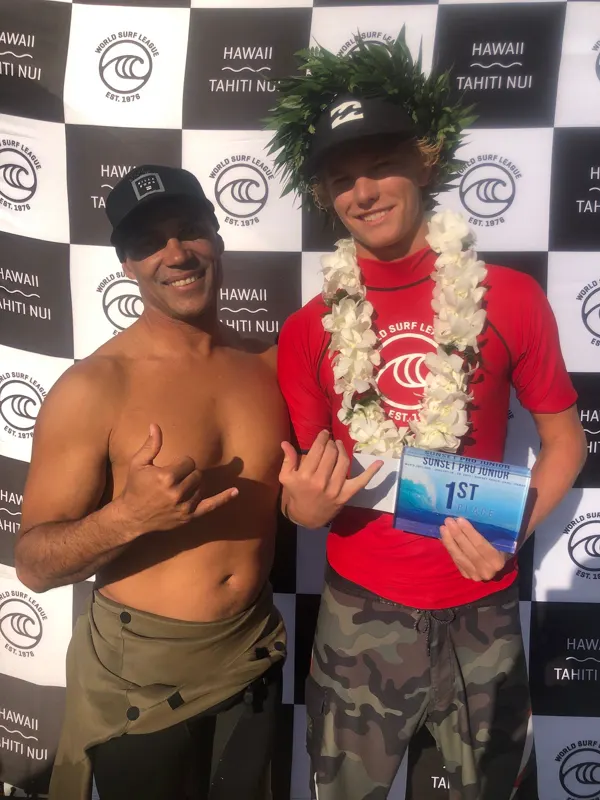 Rainos Hayes surf coaching