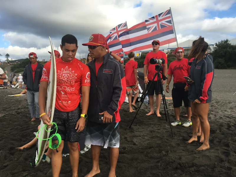 Rainos Hayes surf coaching