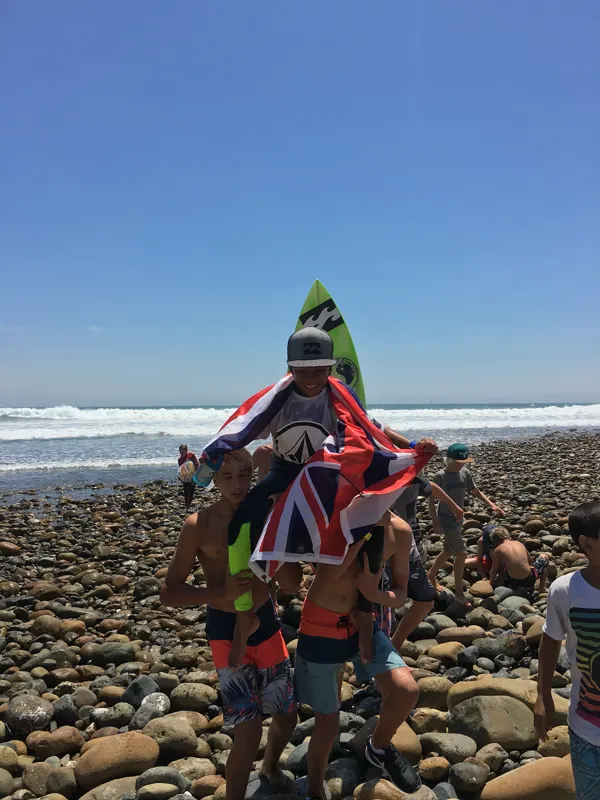 Rainos Hayes surf coaching