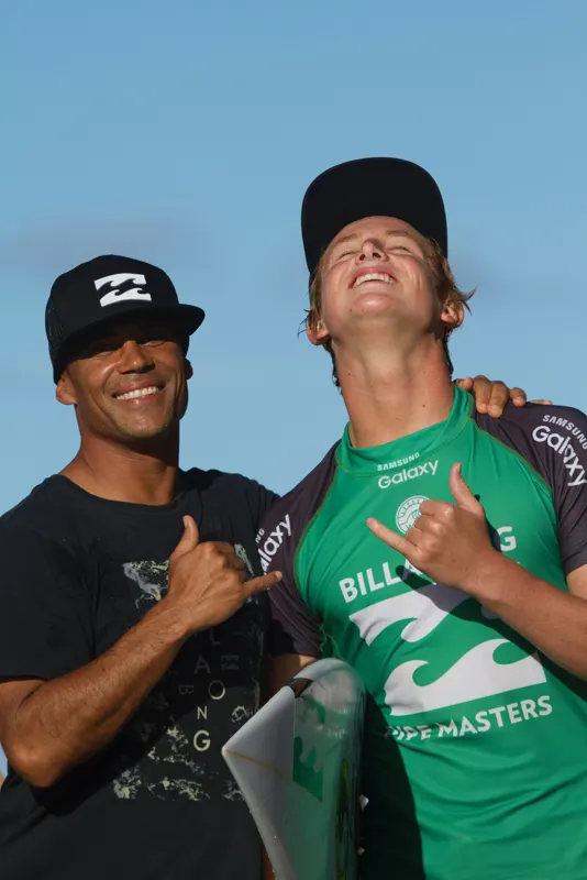 Rainos Hayes surf coaching